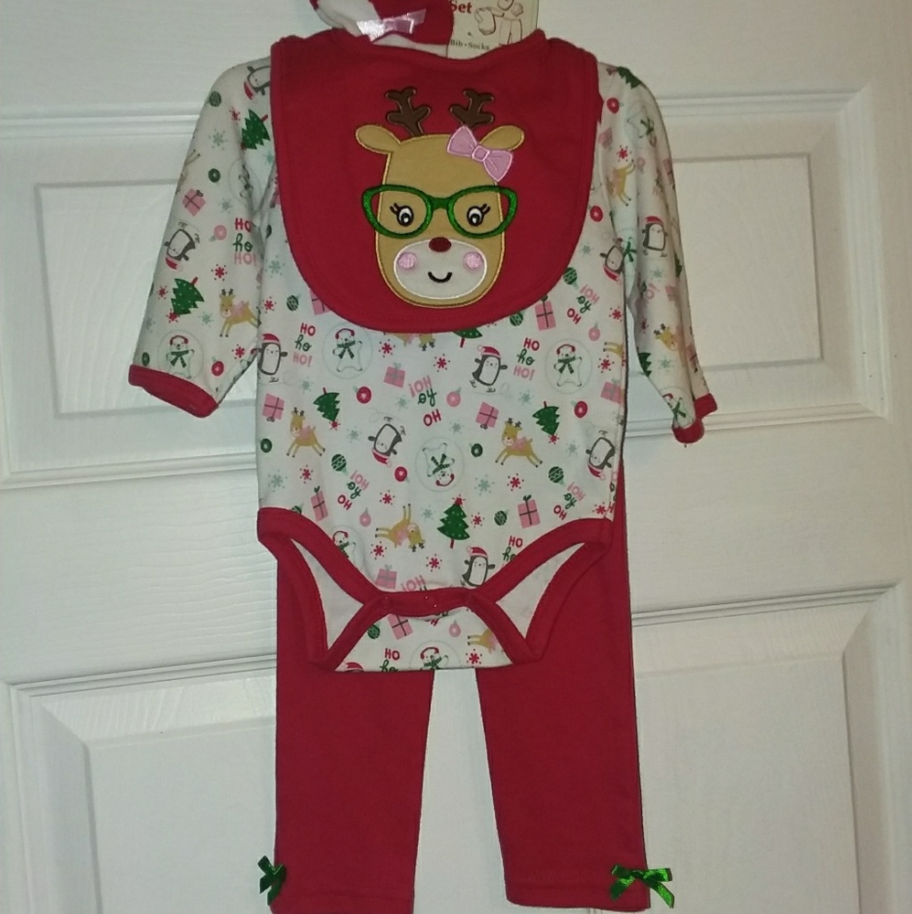 4 piece Xmas outfit